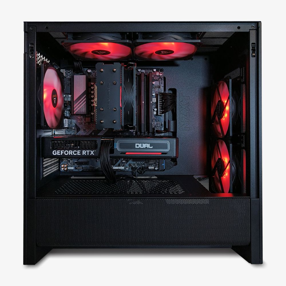 MK Forge Gaming PC - Side