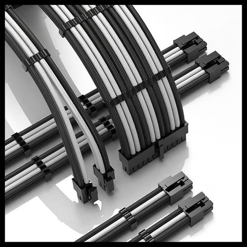 BLACK GREY Extension Cables