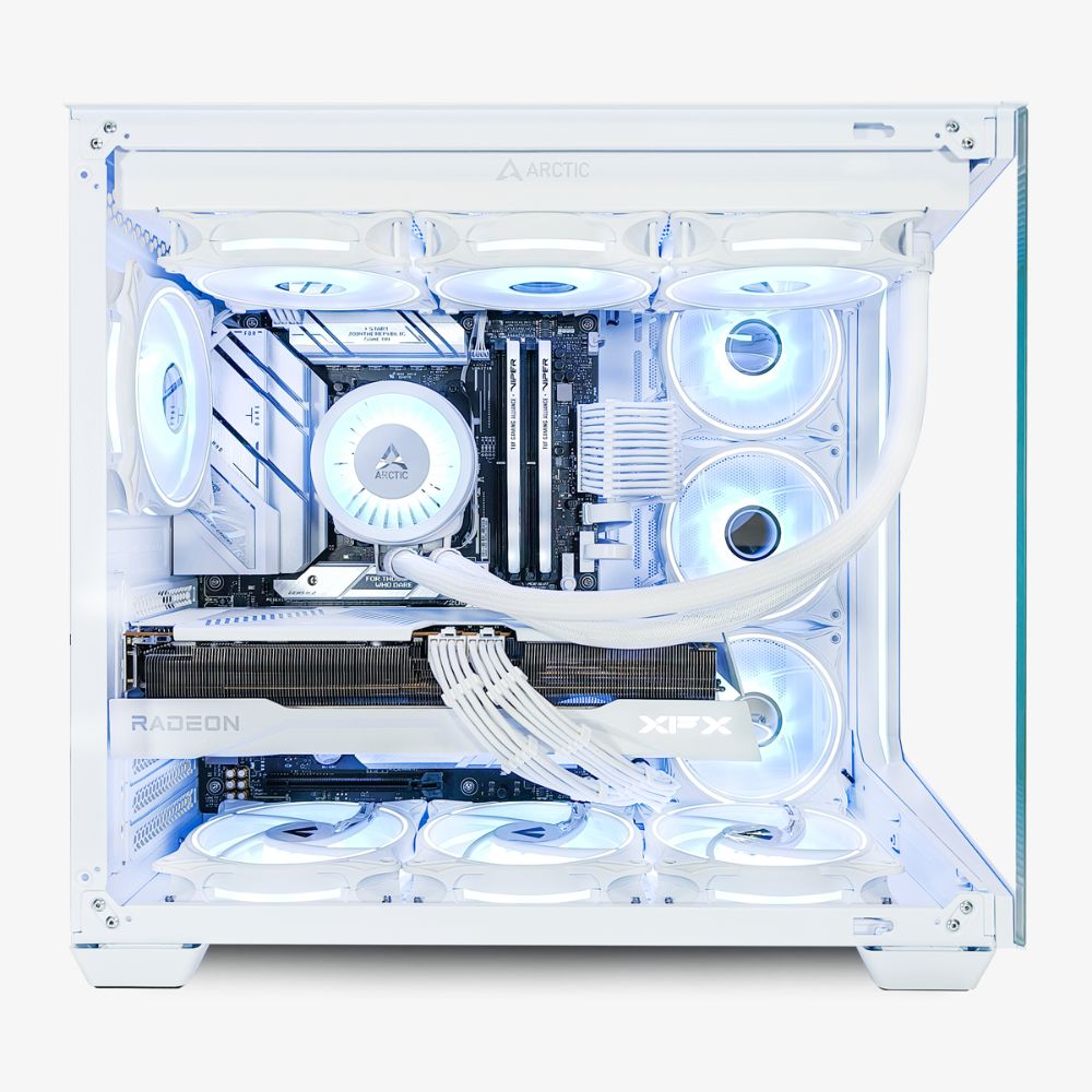 MK Frost Gaming PC - Side